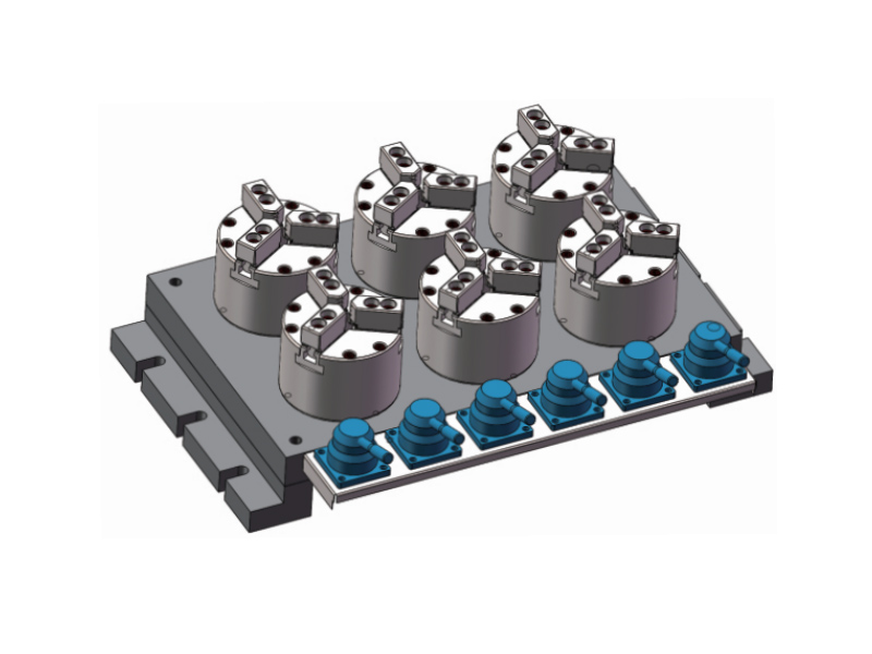 多工位组合卡盘（气动/液压）
